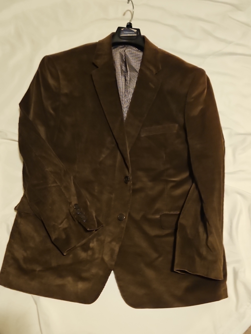 Saddlebred Brown Velvet Sport Coat